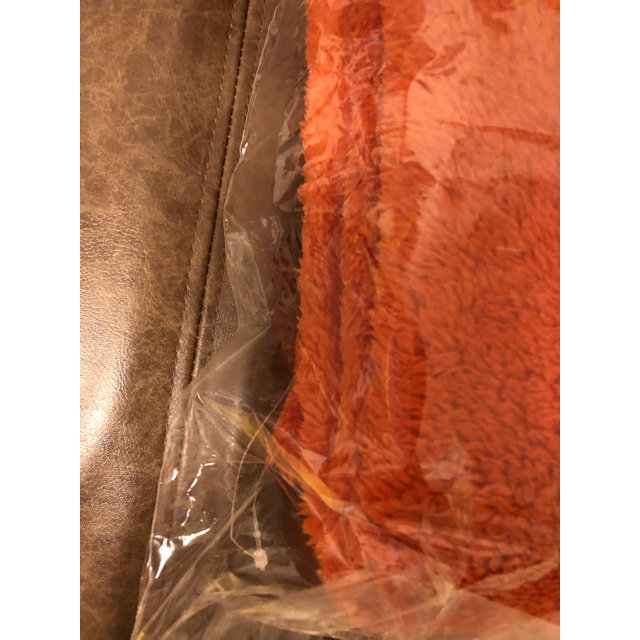 coen(コーエン)のコーエン　フリースマフラー　オレンジ レディースのファッション小物(マフラー/ショール)の商品写真