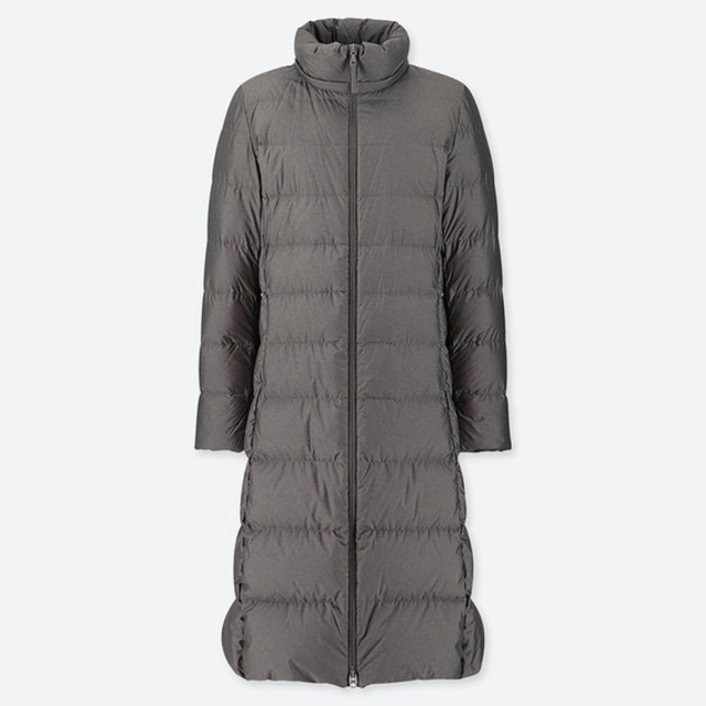 HOT人気 UNIQLO - ユニクロ ウルトラライトダウンロングコート gray グレー Lの通販 by うーたん's shop|ユニクロならラクマ 通販NEW