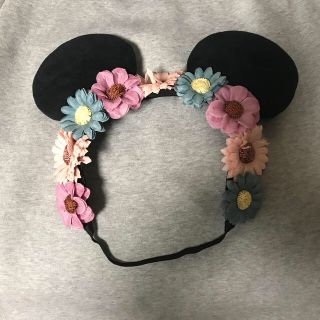 ディズニー　花カチューシャ(カチューシャ)