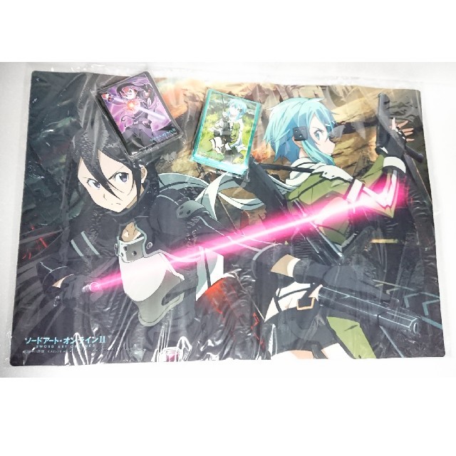 遊戯王 プレイマット スリーブ Sao ソードアートオンライン シノン キリト 30の通販 By アニゲラ Shop ユウギオウならラクマ