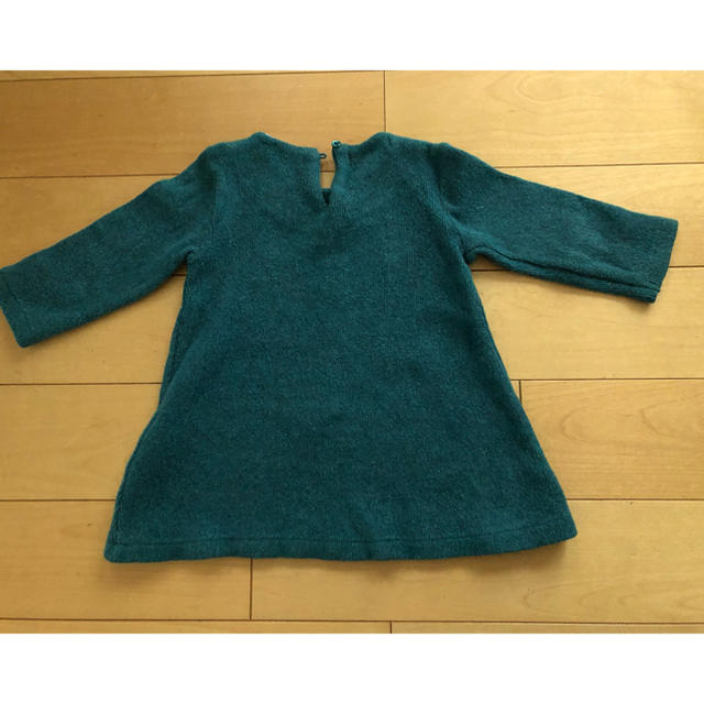 ZARA KIDS(ザラキッズ)のニットワンピ キッズ/ベビー/マタニティのキッズ服女の子用(90cm~)(ニット)の商品写真