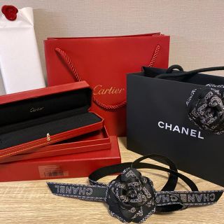 シャネル(CHANEL)のシャネル☆カルティエ ☆ショップ袋☆アクセサリーケース☆セット(ショップ袋)