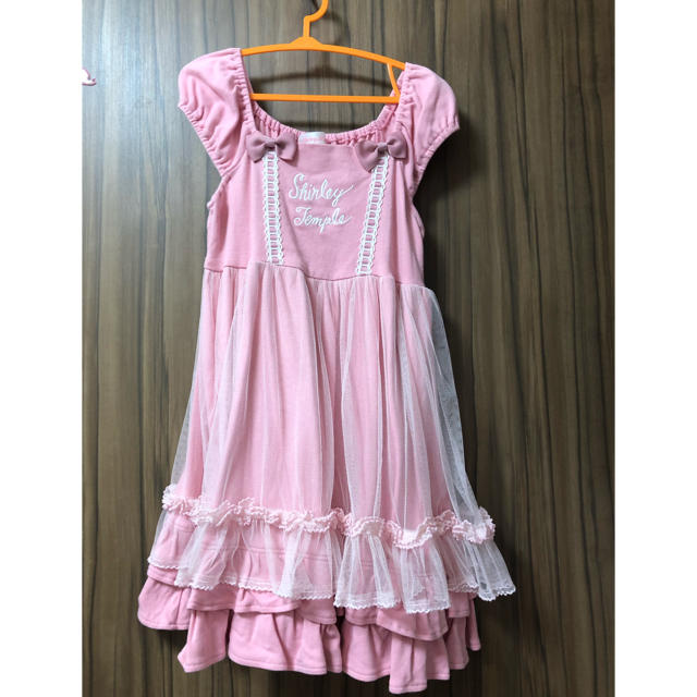 Shirley Temple(シャーリーテンプル)のシャーリーテンプル 120 ワンピ キッズ/ベビー/マタニティのキッズ服女の子用(90cm~)(ワンピース)の商品写真