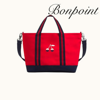 ボンポワン(Bonpoint)の新品未使用 ボンポワン bonpoint バッグ ESCABAS レッド151(トートバッグ)