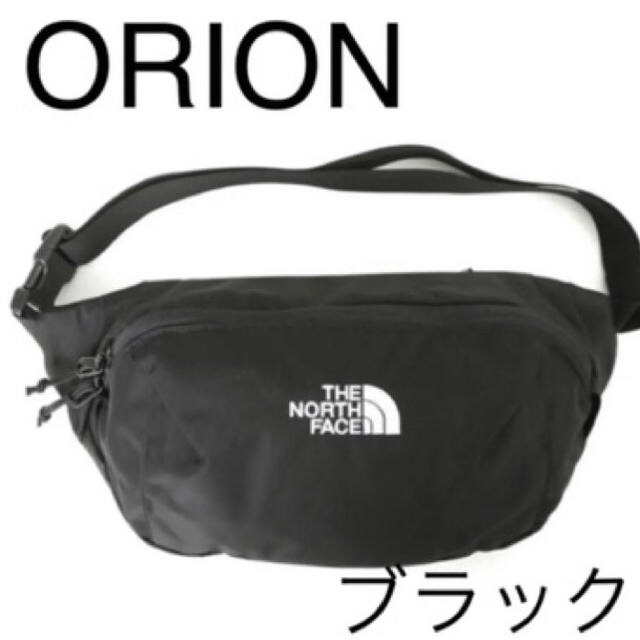 THE NORTH FACE(ザノースフェイス)の【新品未使用】THE NORTH FACE ORION BLACK メンズのバッグ(ウエストポーチ)の商品写真