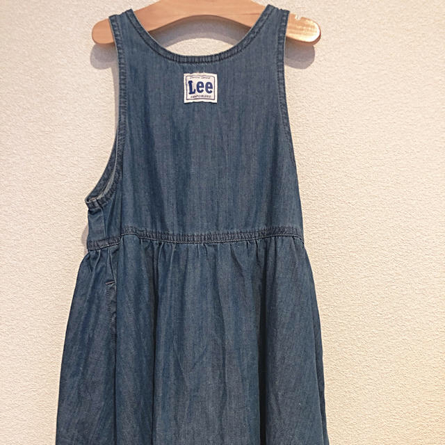 Lee(リー)の♡美品♡Leeデニムワンピース140 キッズ/ベビー/マタニティのキッズ服女の子用(90cm~)(ワンピース)の商品写真