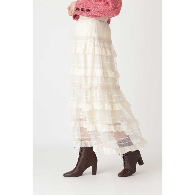 JILLSTUART(ジルスチュアート)のメロディーティアードスカート レディースのスカート(ロングスカート)の商品写真