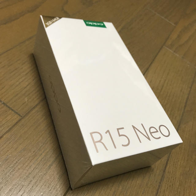 未開封oppo R15Neo ダイヤモンドピンク