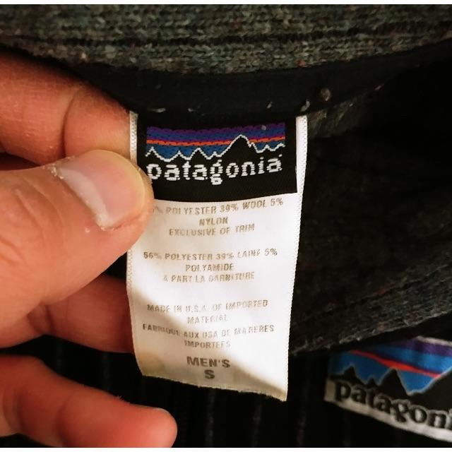 patagonia(パタゴニア)のpatagonia 旧タグ ジップトップス ネイビー　S メンズのトップス(スウェット)の商品写真