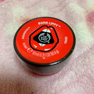 ザボディショップ(THE BODY SHOP)のボディショップ ボーンリッピー リップバーム ストロベリー　新品(リップケア/リップクリーム)