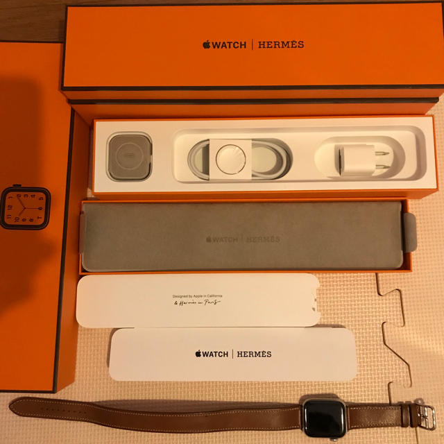 エルメス Apple Watch アップルウォッチ シリーズ4 - 腕時計