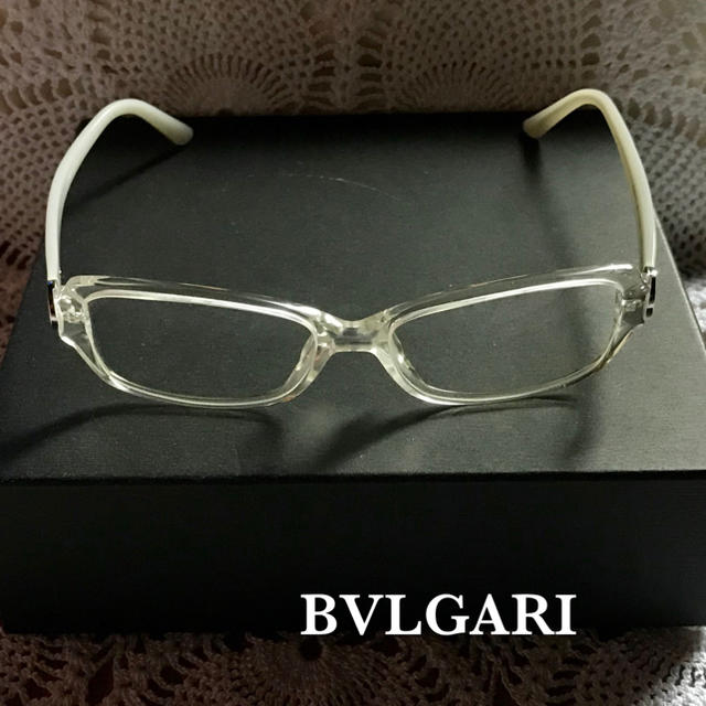 BVLGARI(ブルガリ)のすみれ様 売約済！ブルガリレディースメガネフレーム『美品』 レディースのファッション小物(その他)の商品写真