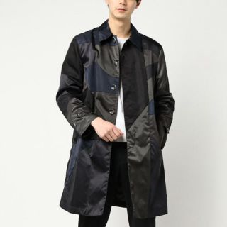 ANREALAGE(アンリアレイジ) 16ss パッチワーク ステンカラーコート