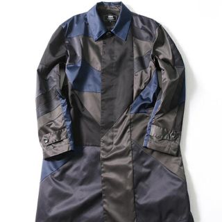 最終値下　ANREALAGE panel patchwork nyloncoat