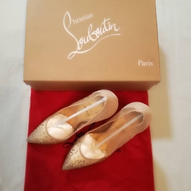 Christian Louboutin(クリスチャンルブタン)のlChristian Louboutin follies strass パンプス レディースの靴/シューズ(ハイヒール/パンプス)の商品写真