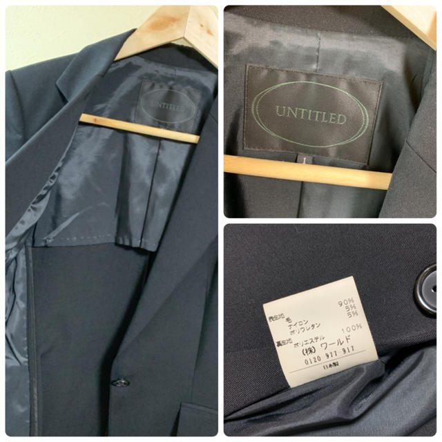 UNTITLED(アンタイトル)のoceamoon様専用　UNTITLED レディース  パンツスーツ　 レディースのフォーマル/ドレス(スーツ)の商品写真