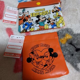 シマムラ(しまむら)のティッシュポーチ＆バネポーチ　　2点セット(ポーチ)