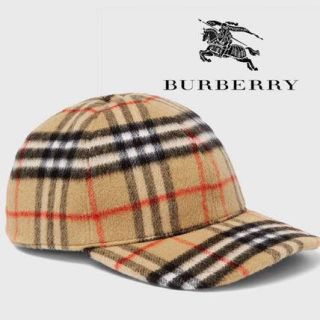 バーバリー(BURBERRY)のBurberry ウールキャップ(キャップ)