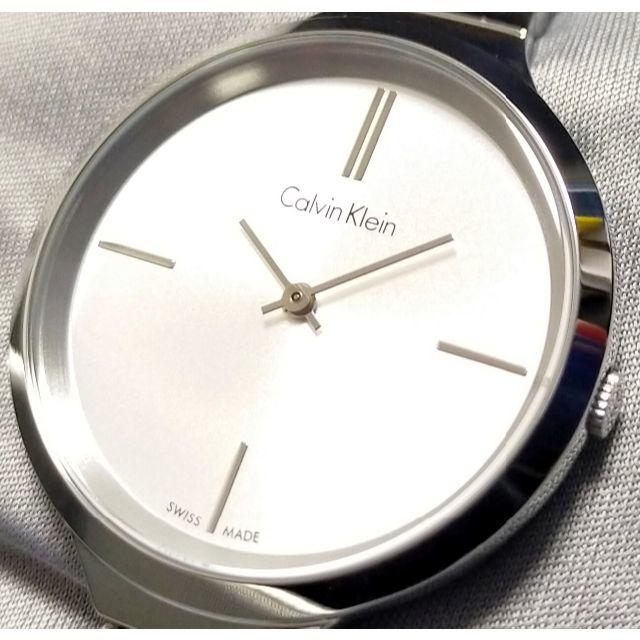 ファッション小物定価2.8万円 カルバン クライン 腕時計 LIVELY シルバー 日本未発売！