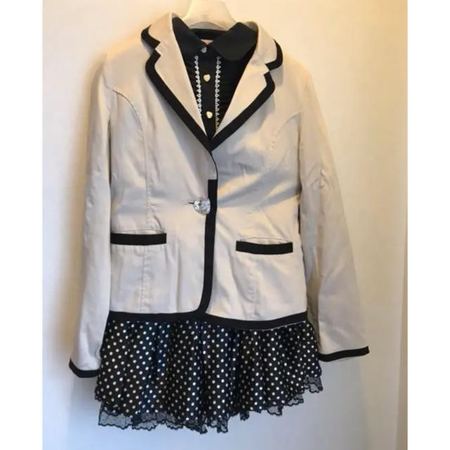 TRALALA(トゥララ)の【お値下げ】トゥララ 卒業式 セットアップ　スーツ キッズ/ベビー/マタニティのキッズ服女の子用(90cm~)(ドレス/フォーマル)の商品写真