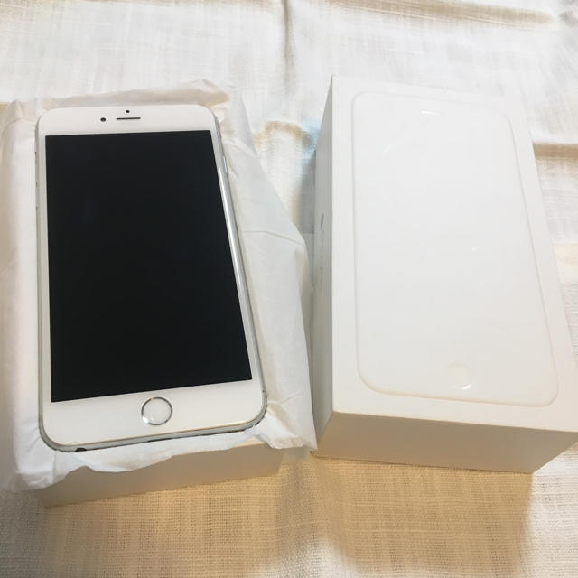 iPhone 6 Plus Silver 128 GB Softbank最大容量