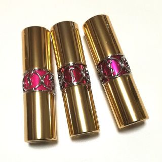 イヴサンローランボーテ(Yves Saint Laurent Beaute)のイヴ・サンローラン ヴォリュプテシャイン 3本(口紅)