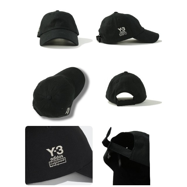 Y-3(ワイスリー)の【専用】新品  国内完全完売商品 Y-3 DAD CAP(BLACK) メンズの帽子(キャップ)の商品写真