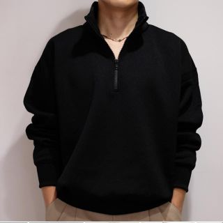 コモリ(COMOLI)のAURALEE  BAGGY POLYESTER SWEAT HALF (スウェット)