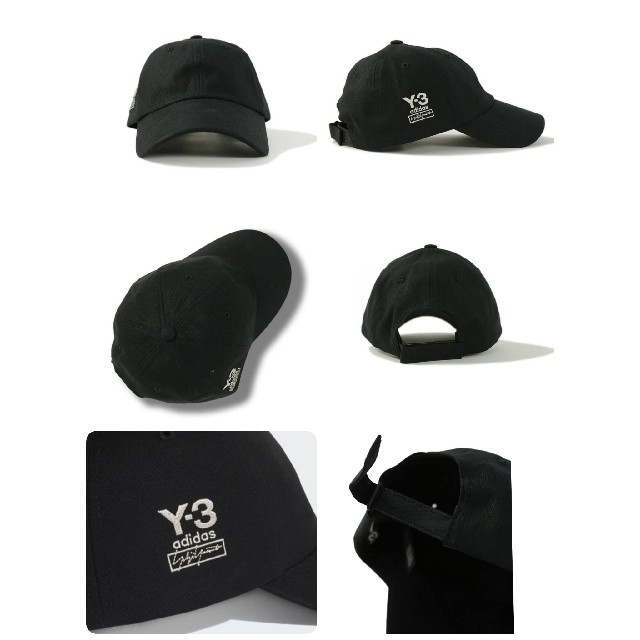 Y-3(ワイスリー)の残り3点のみ 新品  国内完全完売商品 Y-3 DAD CAP(BLACK) メンズの帽子(キャップ)の商品写真