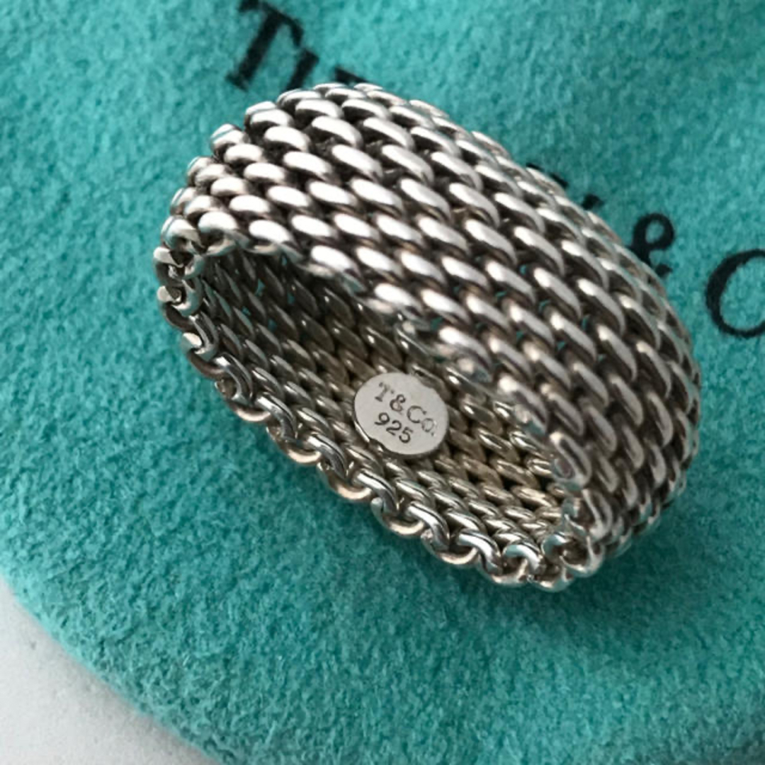 Tiffany & Co. - Tiffany メッシュ リング 14号の通販 by こう Tiffany & Co. - Tiffany メッシュ リング 14号の通販 by こう