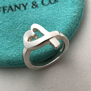 ティファニー(Tiffany & Co.)のTiffany ラビングハート リング　8号(リング(指輪))