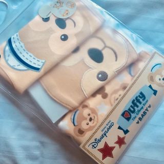 ディズニー(Disney)の新品ダッフィー ベビースタイ(ベビースタイ/よだれかけ)