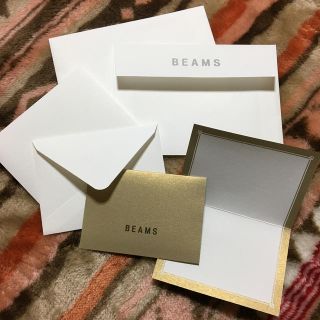 ビームス(BEAMS)のBEAMS ミニレターセット(カード/レター/ラッピング)