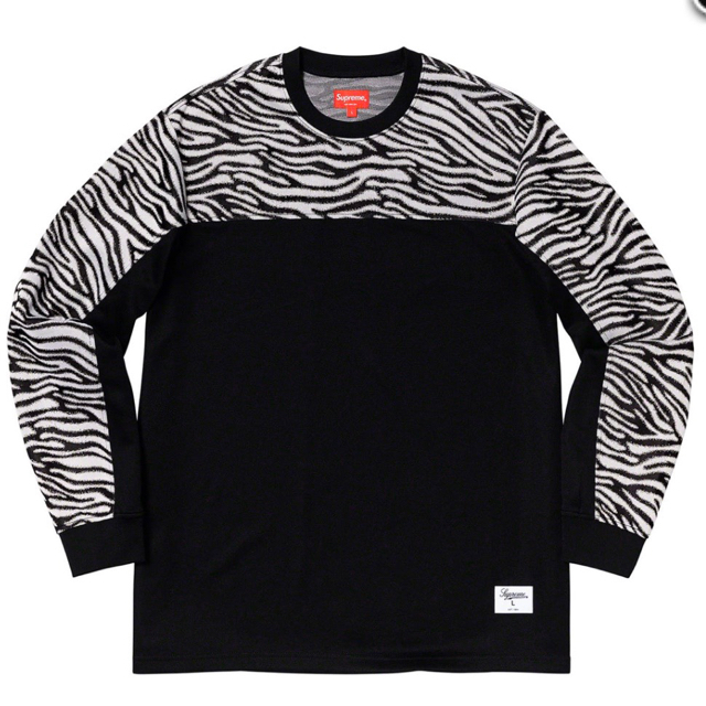 Tシャツ/カットソー(七分/長袖)新品　supreme Zebra L/S Top