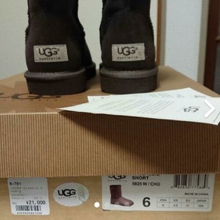 アグ(UGG)のUGG 正規品 クラシックショート チョコレート 23.0 US6(ブーツ)