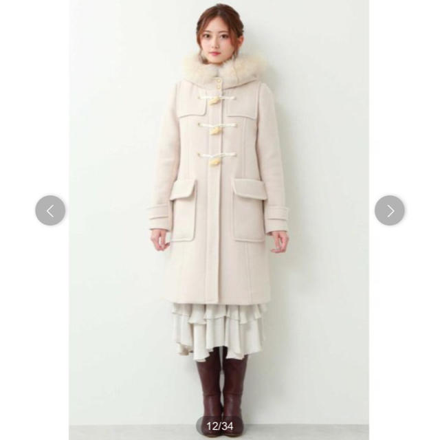 JILL by JILLSTUART(ジルバイジルスチュアート)のまー様専用  ジルバイジルスチュアート  新品 ダッフルコート レディースのジャケット/アウター(ダッフルコート)の商品写真