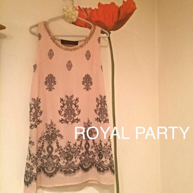 ROYAL PARTY(ロイヤルパーティー)のROYAL  PARTY  ワンピース レディースのワンピース(ミニワンピース)の商品写真