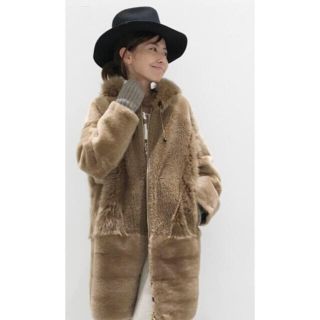 アパルトモンドゥーズィエムクラス(L'Appartement DEUXIEME CLASSE)のアパルトモン：YVES SALOMON/イヴ サロモンMIX FUR COAT(毛皮/ファーコート)