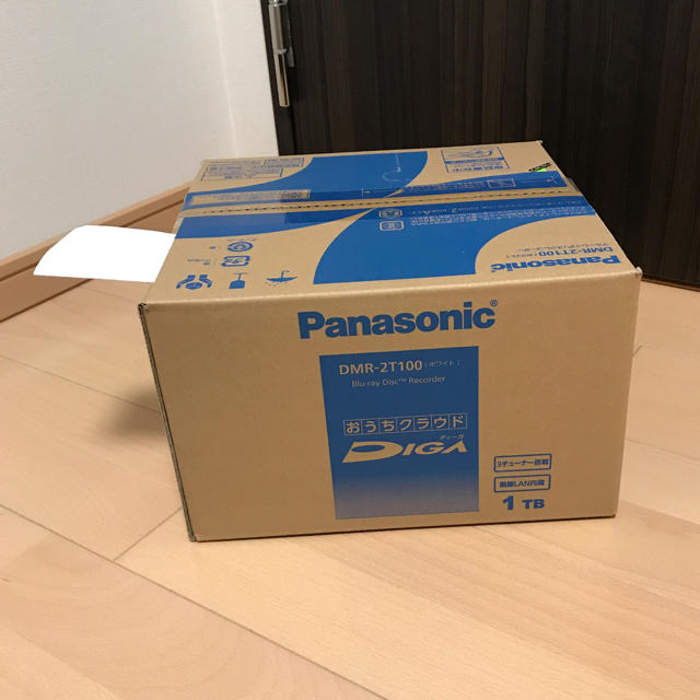 Panasonic - 新品未開封 パナソニック ディーガ DMR-2T100 ホワイトの ...