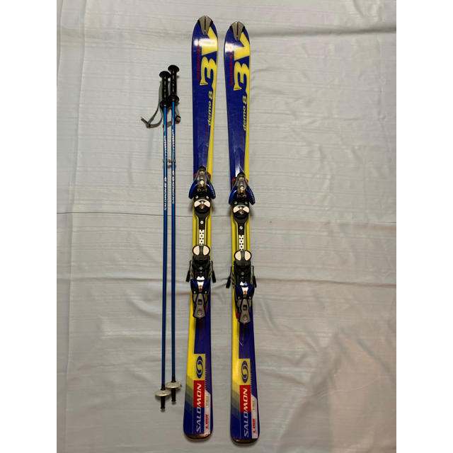 SALOMON(サロモン)スキー板155cm カーボンポールセット 品 | www ...