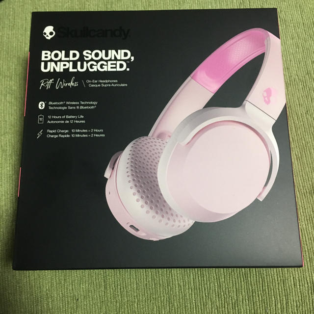 skullcandy RIFF wireless 新品未使用 ピンク