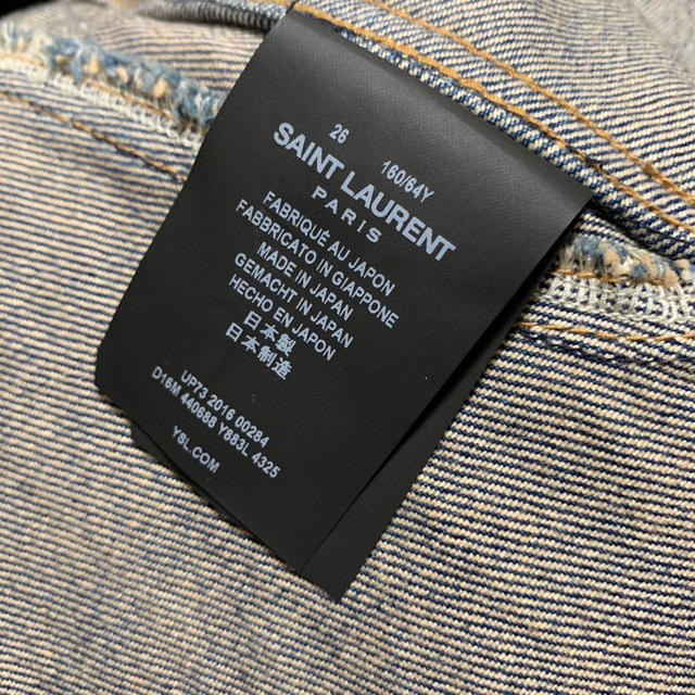 SAINT LAURENT PARIS サンローランパリ デニムスカート 3