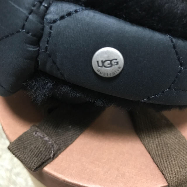 UGG(アグ)のＵＧＧ 耳当て　ブラック レディースのファッション小物(イヤーマフ)の商品写真