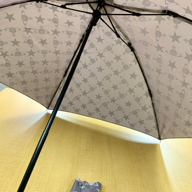 VIVIENNE WESTWOOD 折りたたみ傘 巾着袋付き オーブ総柄