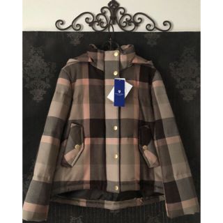 バーバリーブルーレーベル(BURBERRY BLUE LABEL)のクレストブリッジ 限定ダウン 38 新品(ダウンコート)