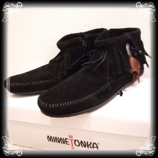 ミネトンカ(Minnetonka)の週末値下　新品　入手困難　25　ミネトンカ　ブーツ　MINNETONKA箱無し(ブーツ)