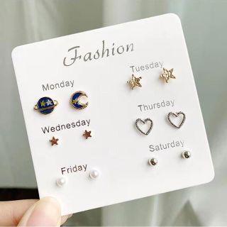 ☆即購入可☆ 6種類 ピアス セット　②(ピアス(両耳用))