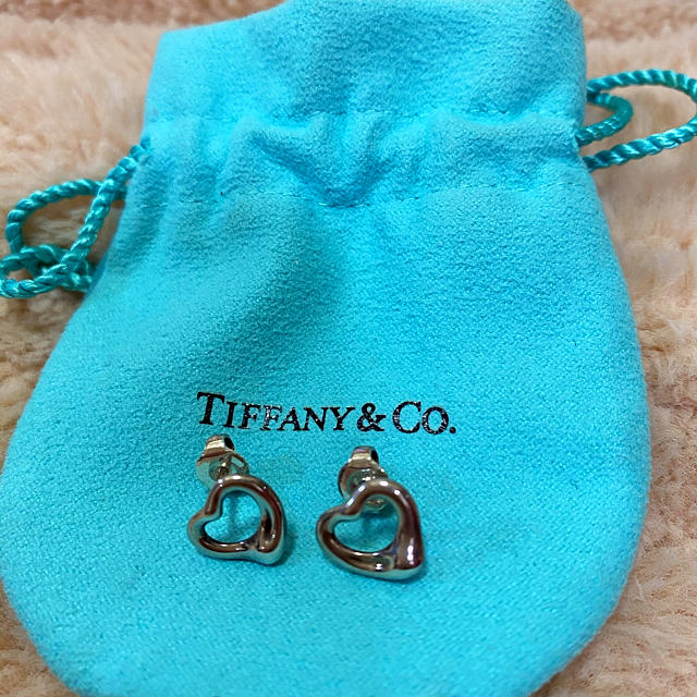 Tiffany & Co.(ティファニー)のラスカル大佐様専用ティファニー　オープンハートピアス レディースのアクセサリー(ピアス)の商品写真
