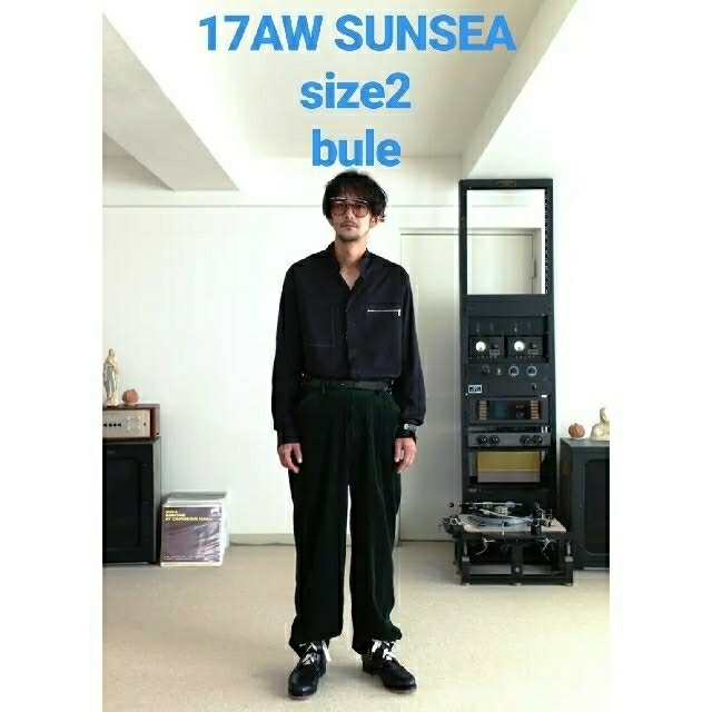 SUNSEA(サンシー)のサンシー17a/w VELVET CORDUROY STRAIGHT PANTS メンズのパンツ(スラックス)の商品写真