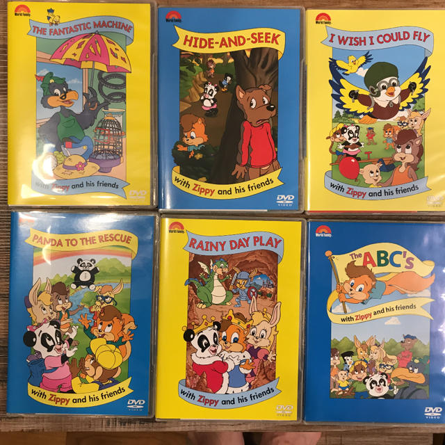 Disney(ディズニー)のDWE Zippy and his friends DVD エンタメ/ホビーのDVD/ブルーレイ(キッズ/ファミリー)の商品写真